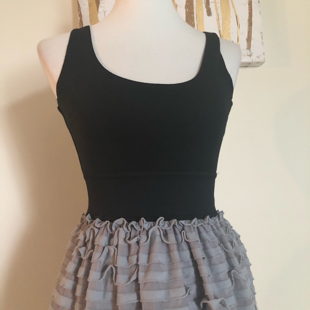 Max Azria Miley Cyrus Cute Ruffle Tank Dress - Picture 3 of 7